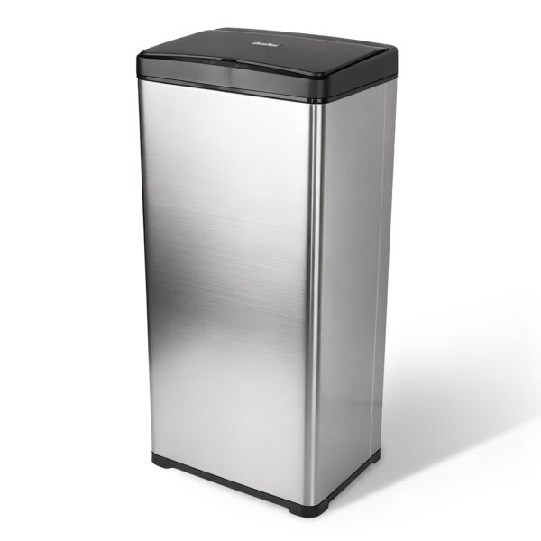 Cos de Gunoi Smart, Doctor Home Obi, Senzor de Miscare, Otel Inoxidabil, 50L - Gri
