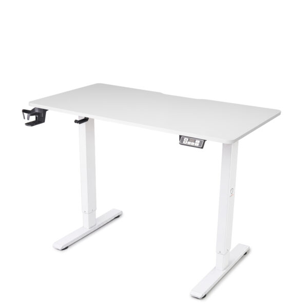 Birou Electric Reglabil pe Inaltime, Dr.Shield Nova, 110 x 60 x 70 CM, Mouse Pad Inclus - Alb